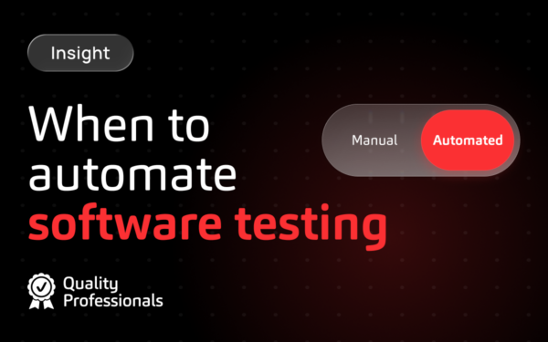 automate software testing